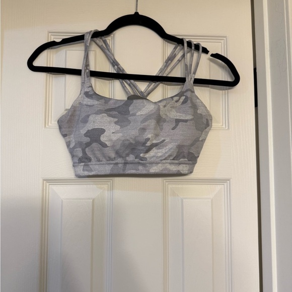 Gap Work Out Grey Camo Sports Bra And Matching Leggings Size S - Picture 6 of 10